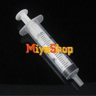   Disposable Plastic Syringe Sampler Lab Accurate Nutrient Measuring 5ml