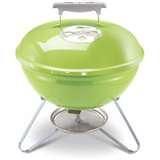 LIME GREEN WEBER Smokey Joe Charcoal Grill with 