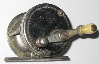 eclipse 40yd non level wind casting reel made by montague