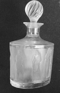 lalique femmes decanter with ground stopper  