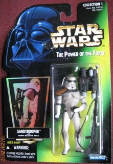Star Wars The Power of the Force Sandtrooper Collection 1 4 Action 