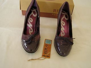 new replay winnie purple women shoes size us 9 eru 40