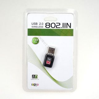   Mini USB WiFi Wireless Adapter Laptop Network LAN Card 802.11n/g/b#04