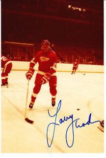 larry trader signed auto 3x5 detriot red wings  14 99 or 