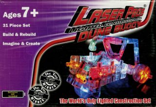 laser pegs dune buggy lighted construction kit 
