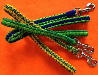 Pet Leash Paracord, 2 Training Lead 24 dog 24 in 2 ft 24 inches 2 