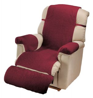 sherpa recliner cover by miles kimball more options style color time 