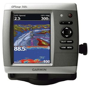 GARMIN GPSMAP 546S GPS CHART FISHFINDER W/ TM XDUCER 010 00774 01