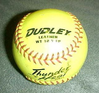 dudley thunder heat fast pitch softball wt 12 y fp