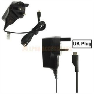 Micro USB Mains Phone Charger For All Devices Mobiles Tablets With a 