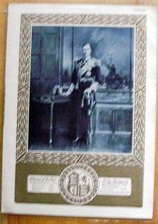 king george vi british coronation prints 1936 