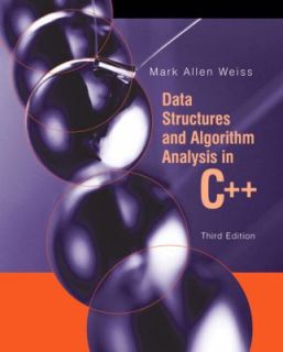   and Algorithm Analysis in C by Mark Allen Weiss 2006, Hardcover