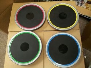 Rock Band 2&3 Drum Pad Set  EL (Red Blue Yellow Green)PS2 PS3 WII XBOX 