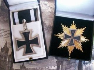   Prussian German WWI Grand Star Knights Iron Cross Field Marshal Set