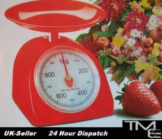 traditional mechanical kitchen scales 1kg retro vintage from united 