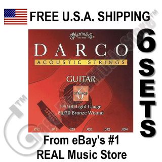 martin acoustic guitar strings in Parts & Accessories