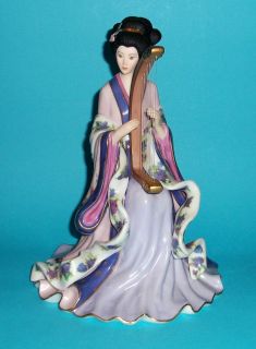 danbury mint figurine harp princess by lena liu time left