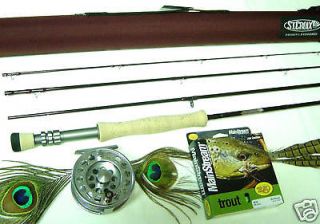 ST. CROIX NEW $400 IMPERIAL 908 4 9 #8 WEIGHT FLY ROD REEL COMBO 