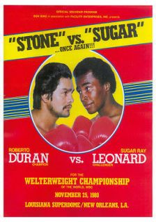 sugar ray leonard Poster in Sports Mem, Cards & Fan Shop