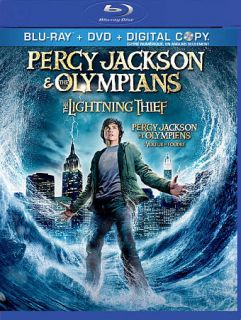 Percy Jackson the Olympians The Lightning Thief Blu ray DVD, 2010, 2 