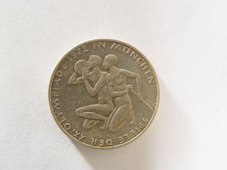 1972 germany 10 marks olympics silver coin 