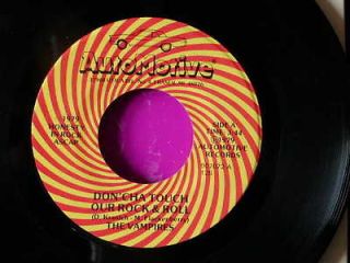 VAMPIRES Dont Touch Rock N Roll MICHIGAN DETROIT JUKEBOX 45 rpm 