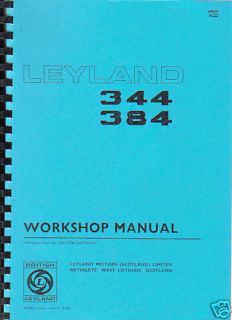 leyland 344 384 tractor workshop manual  43