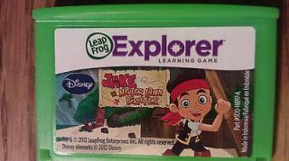   and the Never Land Pirates Leap Frog Leapster Explorer LeapPad Game
