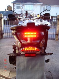 RED LED REAR BRAKE LIGHT FOG BMW R1200 GSA K1300S K1300R R1200R 