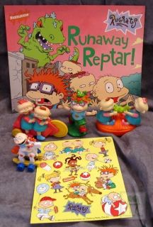 RUGRATS Toys & Reptar Book Tommy Chuckie Phil Lil