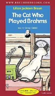 The Cat Who Played Brahms by Lilian Jackson Braun 2004, Cassette 