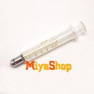 50pcs glass injector lock head glass syringe 5ml more