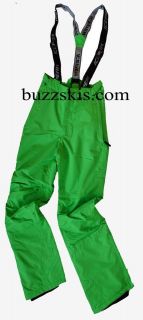 LIME GREEN SKI Snowboarding Pants Salopettes Sizes S M L XL XXL 