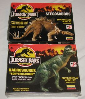 1992 Lindberg Jurassic Park Dinosaur Models Hadrosaurus (unopened 