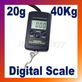   20g 40kg Portable Electronic Digital Weight Scale Hanging Luggage Hot