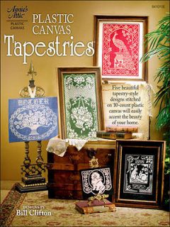 Plastic Canvas Pattern Book TAPESTRY / TAPESTRIES Wall Hangings