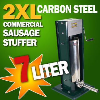 New XL Commercial Restaurant Stainless Steel Vertical Meat Sausage 