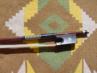 VINTAGE FRENCH VIOLIN BOW signed BERINI C 1900 to mid century FRANCE