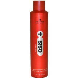 Osis+ Freeze Super Hold Hair Spray by Schwarzkopf   9.1 oz Hair Spray