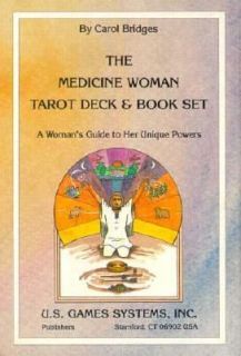 Medicine Woman Deck Book Set by Carol Bridges 1992, Hardcover
