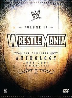 WWE   Wrestlemania Anthology Vol. 4 DVD, 2005, 5 Disc Set