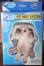   Pet Mist System for dog house crate, bird cages, plant area, reptiles