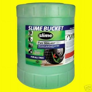slime tire sealant for tractor skid loader backhoe 5gal time