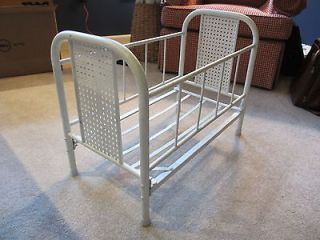 newly listed antique doll bed iron circa 1940 s time