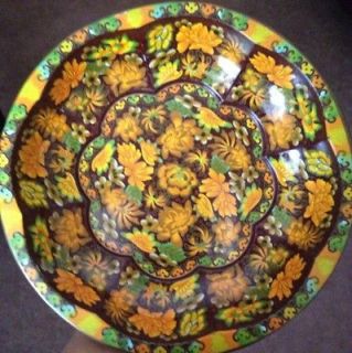 DAHER, DECORATED, WARE, HOLLAND, FLOWER, PLATES) in Tin