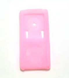 new pink silicone skin case for microsoft zune 4gb 8gb