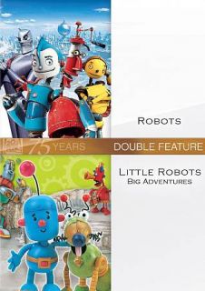 Robots Little Robots Big Adventures DVD, 2010, 2 Disc Set, Fox 75th 