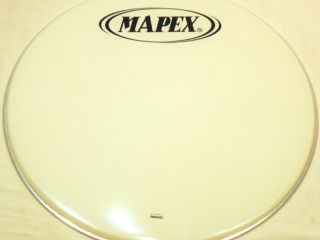 Remo® Mapex® Logo 28 Marching Bass Drum Head   