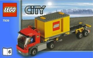 Newly listed LEGO CITY TRAIN TRUCK + CONTAINER + FIGURE MINT 7939 