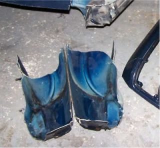 porsche 924 924s rear lower 1 4 fender rust panels